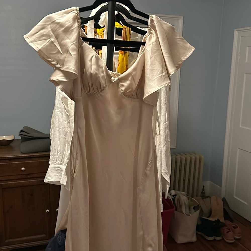 Selfie Leslie Ivory Dress